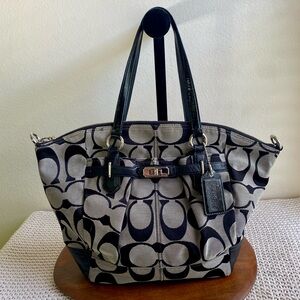 SOLD Coach Chelsea Signature Reps Emerson North South Satchel 17820 Purse Bag